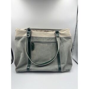 Laptop Bag for - Teacher Canvas Work Tote Bag with Compartments 17" x 13" READ